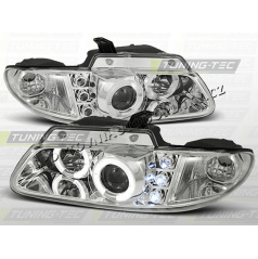 CHRYSLER VOYAGER 1996–01 KLARES VORDERE LICHT ANGEL EYES CHROM