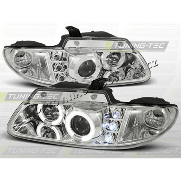 CHRYSLER VOYAGER 1996–01 KLARES VORDERE LICHT ANGEL EYES CHROM CHRYSLER VOYAGER 1996–01 KLARES VORDERE LICHT ANGEL EYES CHROM