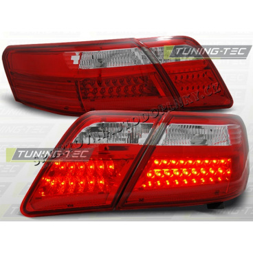 Toyota CAMRY 6 XV40 2006–09 LED-Hecklampen rot weiß