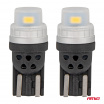 LED-Lampen 360 Pure Light Series STANDARD T10 W5W 2x3020 SMD Weiß 12V/24V AMIO-03726