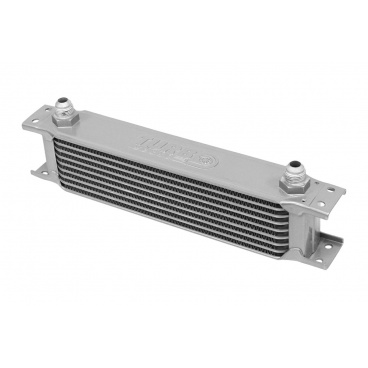 TurboWorks Ölkühler 9-reihig 260x70x50 AN8 Silber