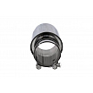Endrohr 101mm Eingang 70mm Poliert