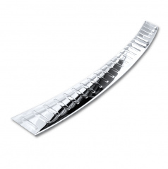 Edelstahlabdeckung zum Schutz der Schwelle der hinteren Stoßstange Mazda CX-5 2012-17