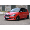 Spoiler unter der Frontstoßstange für Skoda Fabia RS Mk2, Maxton Design (ABS-Kunststoff ohne Oberflächenbehandlung)