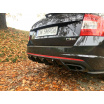 Heckstoßstangeneinsatz ver.1 für Skoda Octavia RS Mk3, Maxton Design (Carbon-Look)