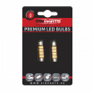 Sulfitbirnen Einparts CANBUS 16 SMD 4014 39mm Weiß 12V - 2 Stk