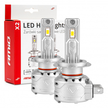 LED-Hauptscheinwerferlampen H7/H18 X2 Serie AMiO