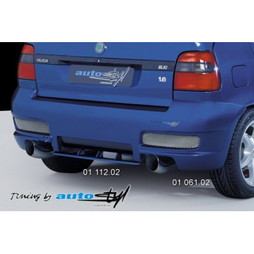 Škoda Felicia (bisv. 97) Hintere Stoßstange – Modell 2003