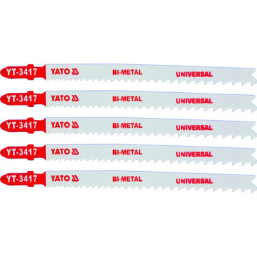 Sägeblatt für Säbelsäge 130 mm UNI TPI10-5 5 Stück Bimetall