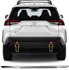 Toyota RAV4 2018-2023 Kofferraum Edelstahl