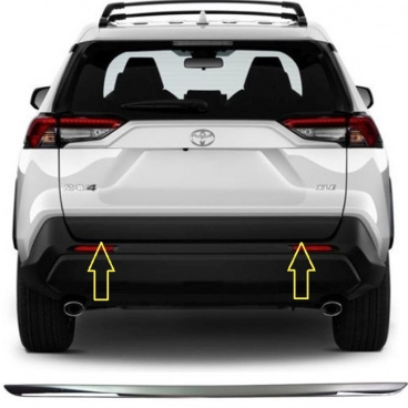 Toyota RAV4 2018-2023 Kofferraum Edelstahl Toyota RAV4 2018-2023 Kofferraum Edelstahl