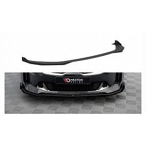 Splitter Kia Stinger I GT GT-Line Przód Pro + flaps Black-Red Splitter Kia Stinger I GT GT-Line Przód Pro + flaps Black-Red