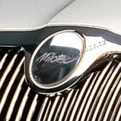 Milotec-Emblemabdeckung – vorne, Škoda Superb, Octavia II, Octavia II Facelift, Roomster, Fabia II, Yeti