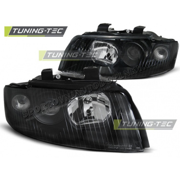 AUDI A4 B6 10.2000-10.2004 VORDERE KLARLEUCHTEN SCHWARZ AUDI A4 B6 10.2000-10.2004 VORDERE KLARLEUCHTEN SCHWARZ