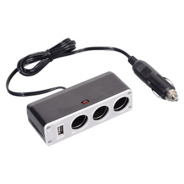Dreifach 12/24V + 1000mA USB Dreifach 12/24V + 1000mA USB