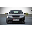 Spoiler unter der Frontstoßstange für Škoda Fabia RS Mk1, Maxton Design (glänzend schwarzer ABS-Kunststoff)