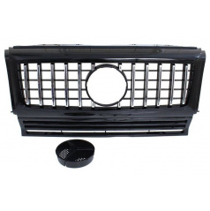 Grill Mercedes-Benz G W463 G63 Look Glänzend Schwarz