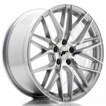 JR Wheels JR28 18x8,5 ET40 5x112 Silber Polierte Frontseite JR Wheels JR28 18x8,5 ET40 5x112 Silber Polierte Frontseite