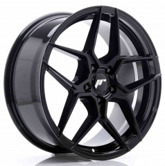 JR Wheels JR34 18x8 ET42 5x112 Glänzend Schwarz