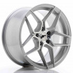 JR Wheels JR34 18x9 ET35 5x120 Silber Polierte Frontseite