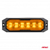 Warnorange Lampe mit Funktion von LED-Begrenzungs- und Positionslichtern R65 R148 12V 24V 24W