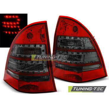 Mercedes C-Klasa W203 Kombi 2000-07 Rückleuchten rot getönt LED