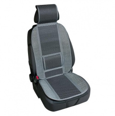 Grauer Sitzbezug aus Bambus