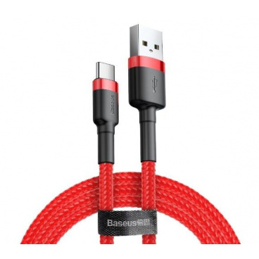 Baseus Cafule USB auf USB-C Kabel 1,5A 1m rot Baseus Cafule USB auf USB-C Kabel 1,5A 1m rot
