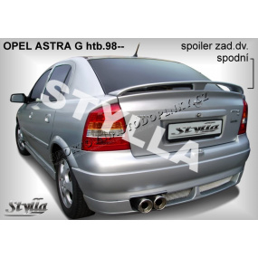 OPEL ASTRA G HTB (98-01) Heckspoiler. untere Tür (EU-Homologation) OPEL ASTRA G HTB (98-01) Heckspoiler. untere Tür (EU-Homologation)