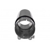 Endrohr 89mm Eingang 76mm Poliert