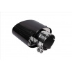 Endrohr 150x90mm Eingang 67mm Carbon Gloss