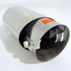 Sportliche Edelstahl-Endkappe WM SPORT 42038 mit Perforation