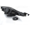 Ford Fiesta MK7 2013- Klare Frontleuchten LED DRL schwarz