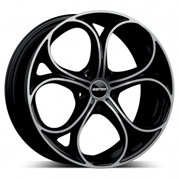 Alufelge GMP DRAKE schwarz 9,0X19 5x110 ET34