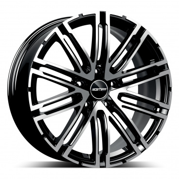 Alufelge GMP TARGA black diamant 11,0x20 5x130 ET70