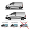 Omtec Edelstahl-Heckstoßstangenabdeckung in Schwarz für bestimmte Automodelle (nicht für L3-Langversion)