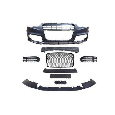 Frontstoßstange + Schwarzer Kühlergrill Audi A5 8T 13-16 RS5 Stil