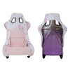 Sportstuhl SLIDE KS2 Premium Hellrosa & Grafikvelours Gradient Glitzer