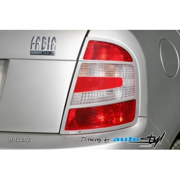 Škoda Fabia Rücklichtrahmen - für Lackierung (Bjv. ab 9/2004)