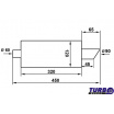 TurboWorks Sportauspuff mit runder Spitze (60 mm Einlass)