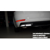 Spoiler des Heckdiffusors – Auspuffattrappen Turbo-Design Leuchtendes Weiß – Škoda Octavia III
