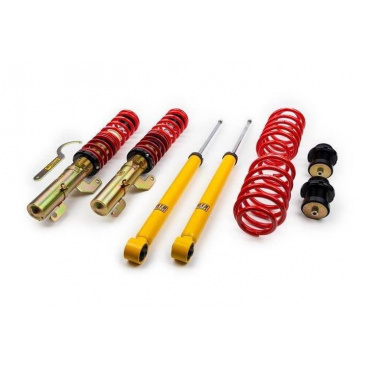 Sportverstellbares Fahrwerk MTS Audi A3 8L, TT 1.8T 98-06, Škoda Octavia I inkl. RS, Seat Leon I, Toledo II, Bora, Golf IV, New Beetle I 96+ 25-50 / 25-50 mm Sportverstellbares Fahrwerk MTS Audi A3 8L, TT 1.8T 98-06, Škoda Octavia I inkl. RS, Seat Leon I, Toledo II, Bora, Golf IV, New Beetle I 96+ 25-50 / 25-50 mm