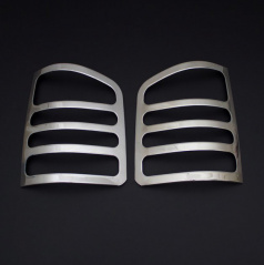 Rücklichtabdeckungen aus Edelstahl für VW T5 Multivan 2004-10