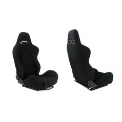 Sportstuhl DRAGO Velours Schwarz