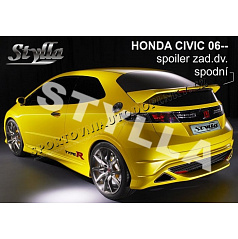 HONDA CIVIC htb 06+ Heckspoiler. untere Tür