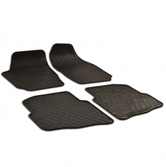 Gummi-Fußmatten Skoda Fabia II 2007-2014