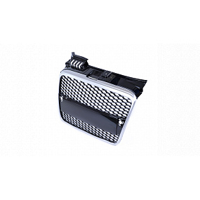 Grill Audi A4 B7 Silber & Glänzend Schwarz Grill Audi A4 B7 Silber & Glänzend Schwarz