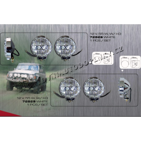 Přídavné dálkové světlo W/H3 12V 55W - 1KS
