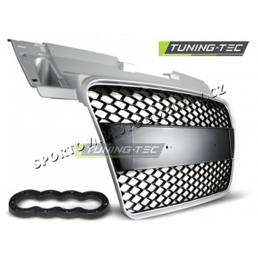 Audi TT 2006-09 silberne RS-Style-Maske (GRAU06)