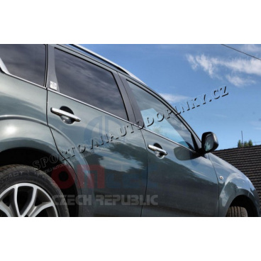 Citroen C-Crosser Edelstahl-Chrom-OMTEC-Kurbelabdeckungen Citroen C-Crosser Edelstahl-Chrom-OMTEC-Kurbelabdeckungen